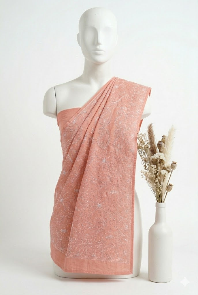 Sheer Cotton and Chikan Artistry