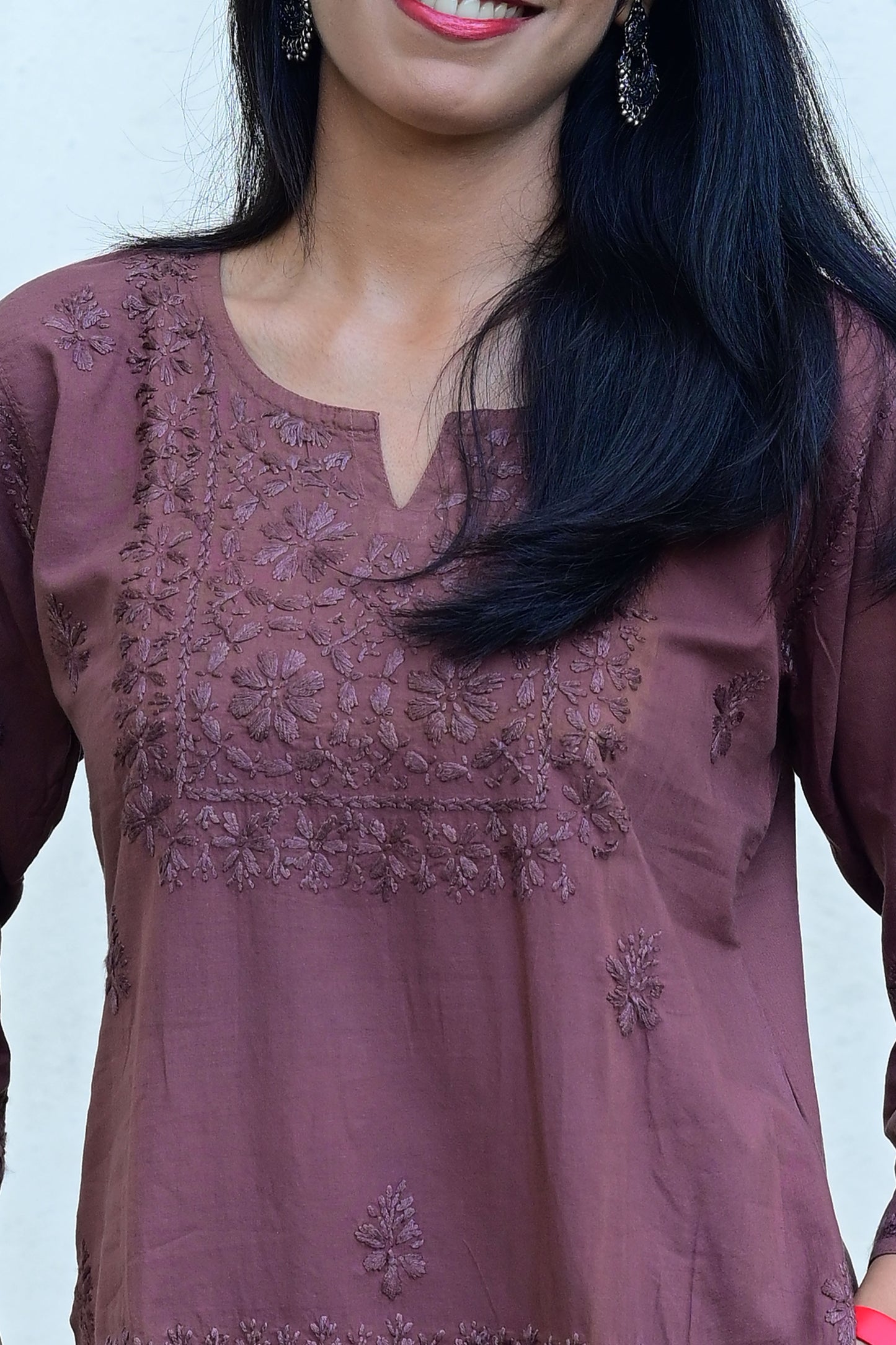 Jali Breeze Boxy Kurti