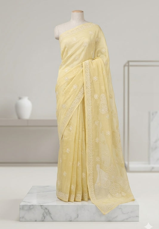 Sheer Cotton and Chikan Artistry