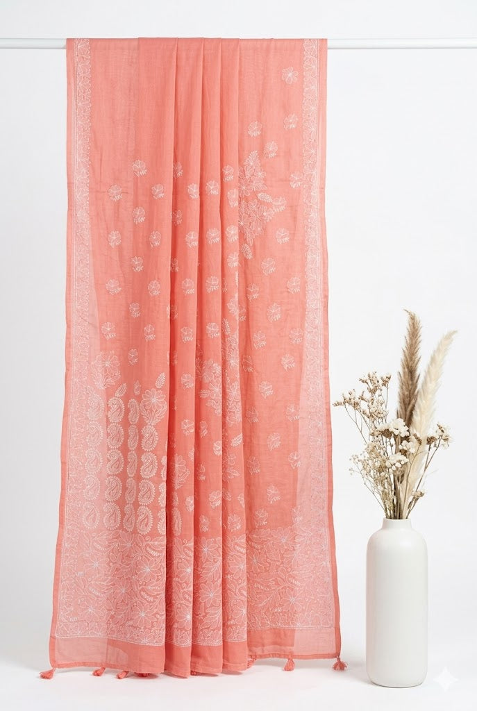 Sheer Cotton and Chikan Artistry