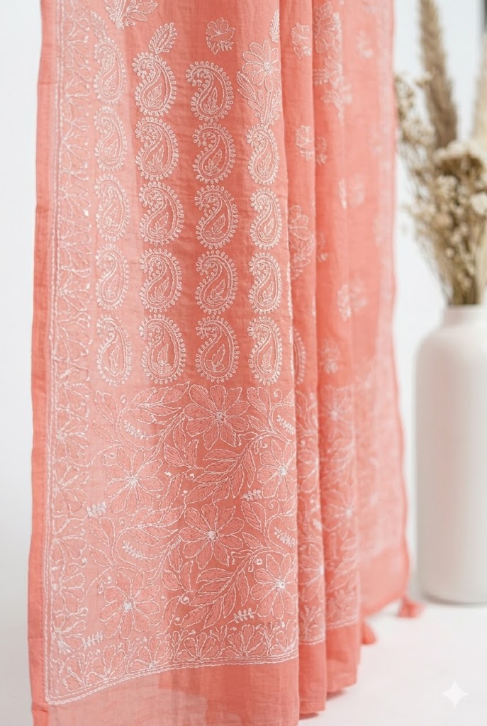 Sheer Cotton and Chikan Artistry
